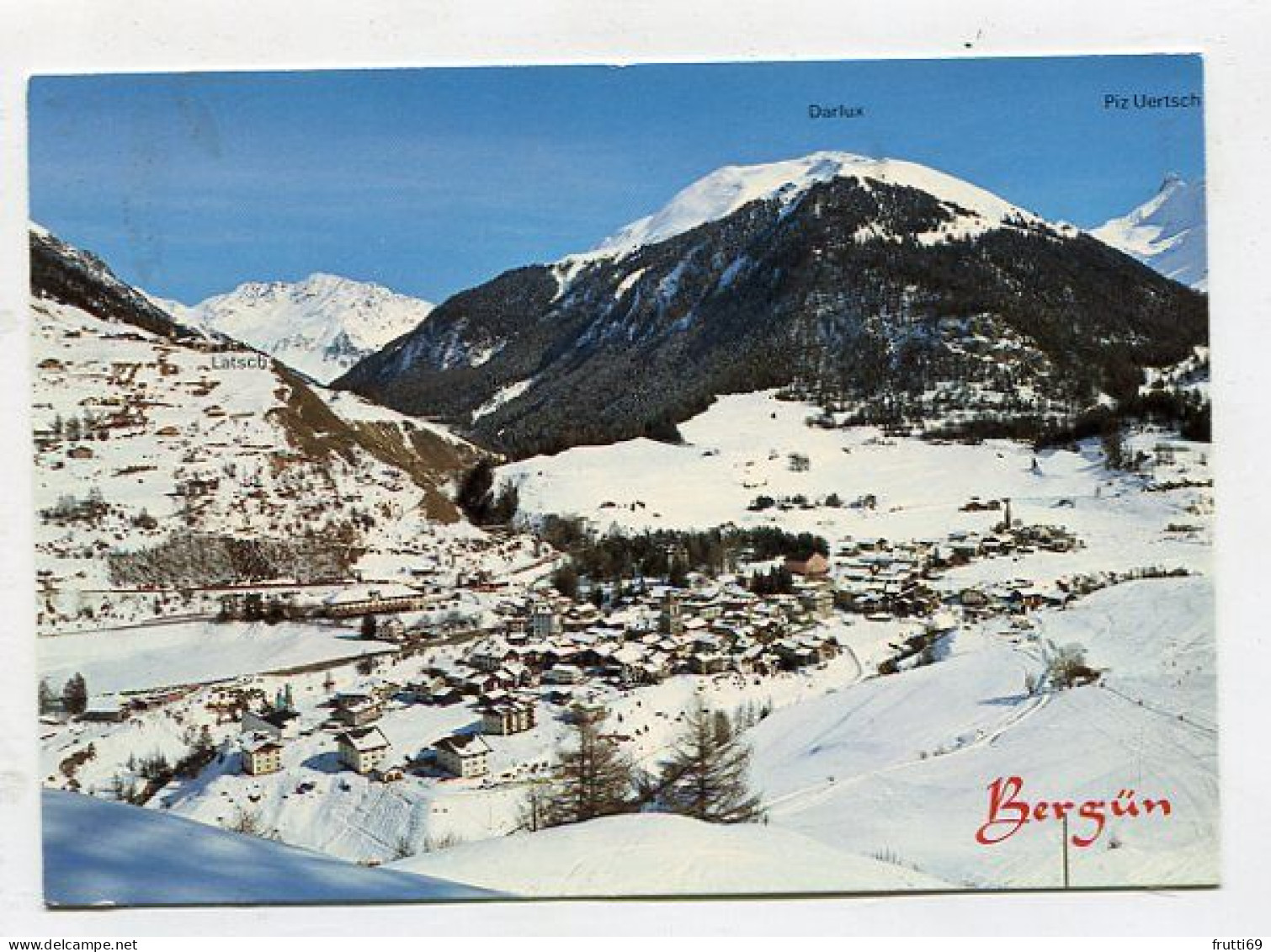 AK 139538 SWITZERLAND - Bergün - Bergün/Bravuogn