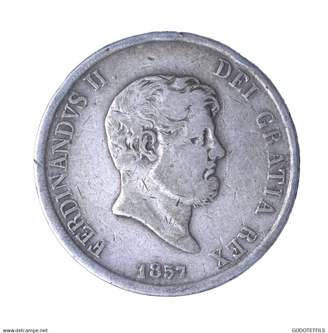 Royaume Des Deux Siciles 120 Grana Ferdinand II 1857 Naples - Dos Siciles