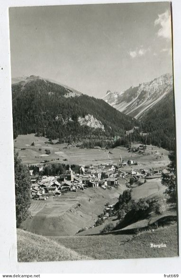 AK 139556 SWITZERLAND - Bergün - Bergün/Bravuogn