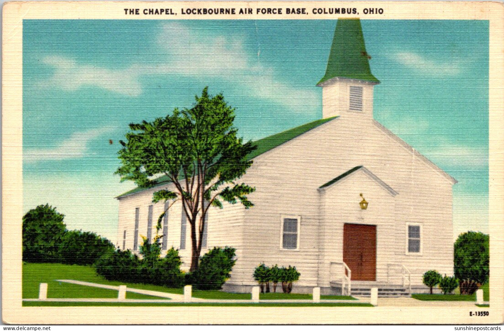 Ohio Columbus Lockbourne Air Force Base The Chapel  - Columbus