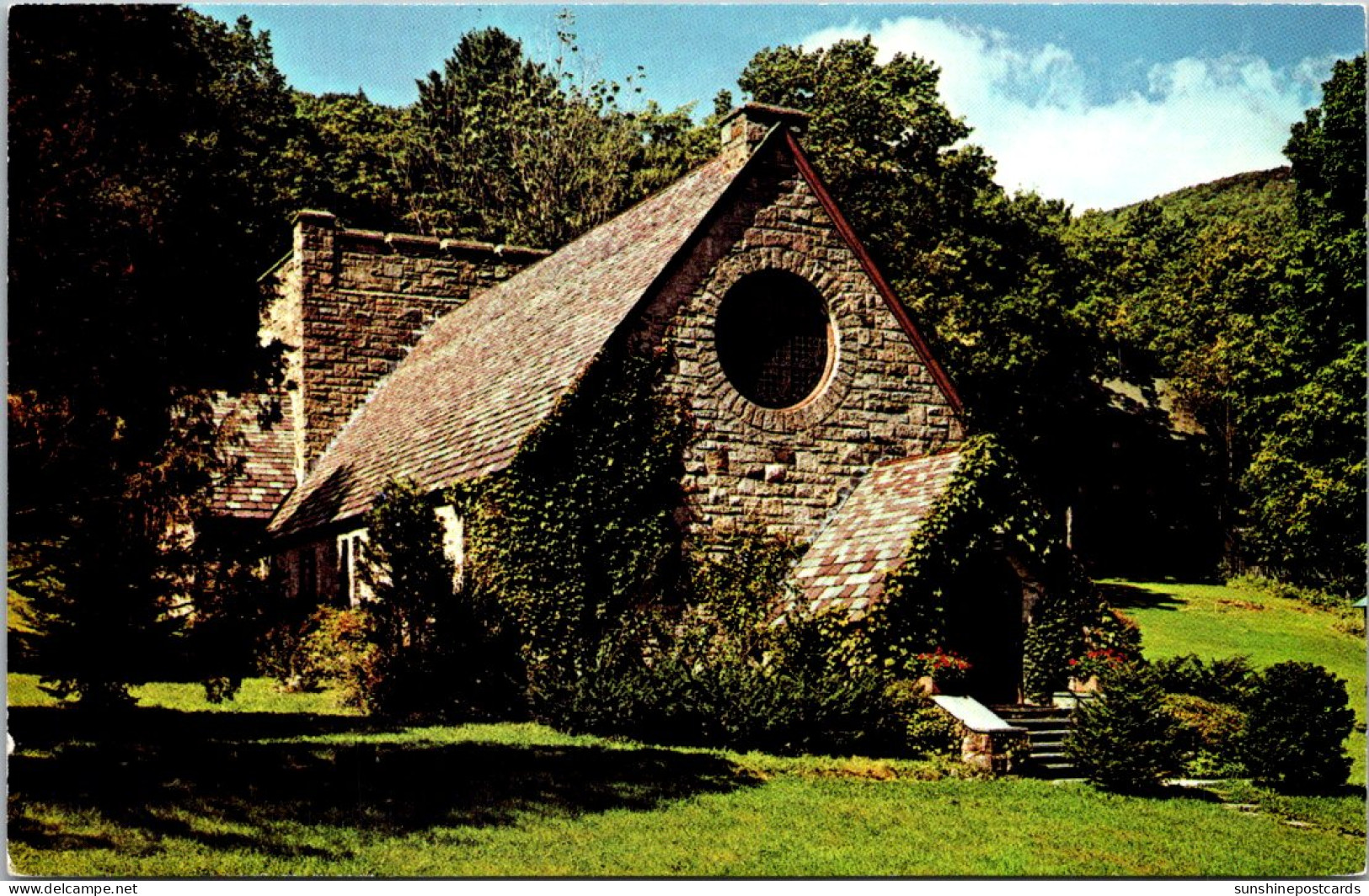 New York Lake George Silver Lake Association Helen Hughes Memorial Chapel - Lake George