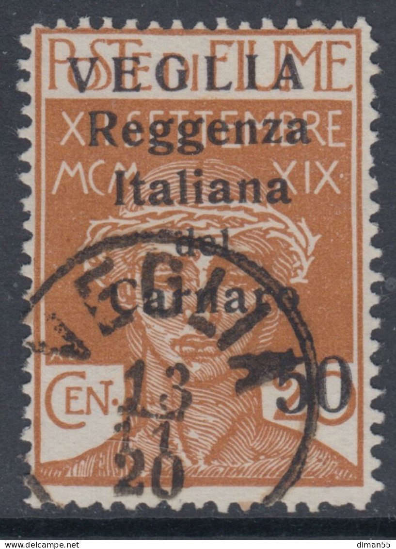 ITALIA - VEGLIA - Sassone N.9  Used - Arbe & Veglia