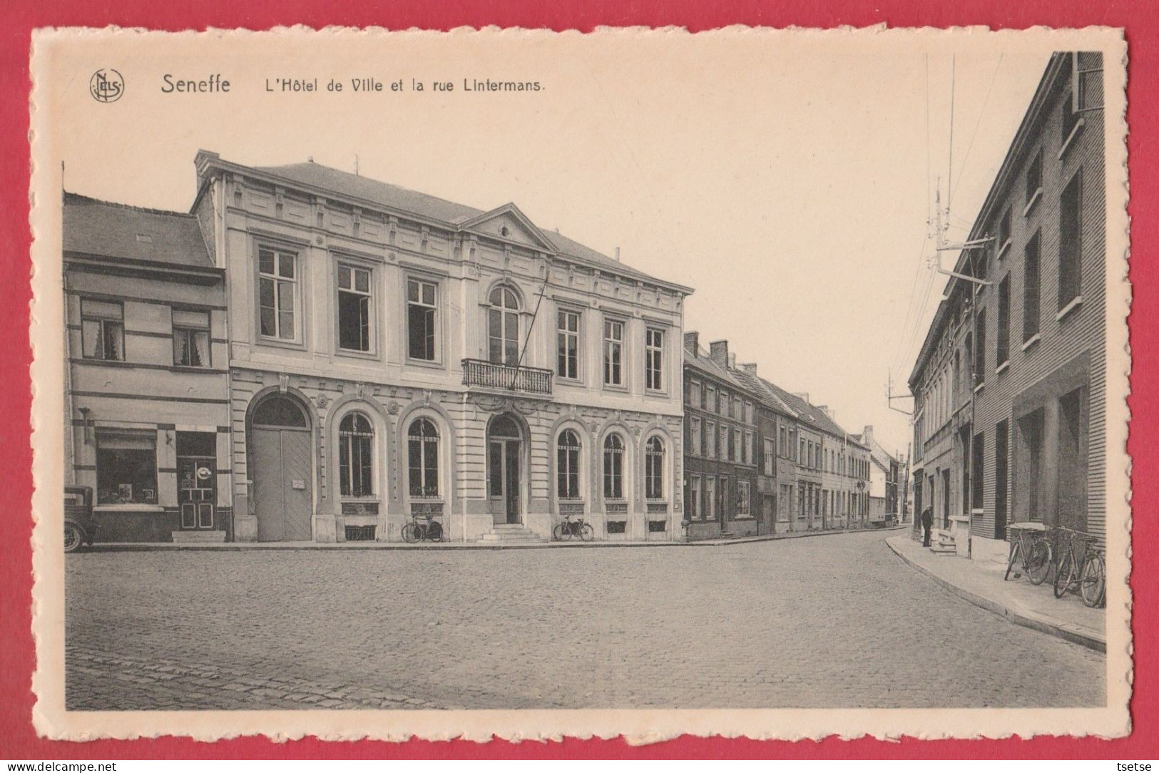 Seneffe - L'Hôtel De Ville Et La Rue Lintermans ( Voir Verso ) - Seneffe