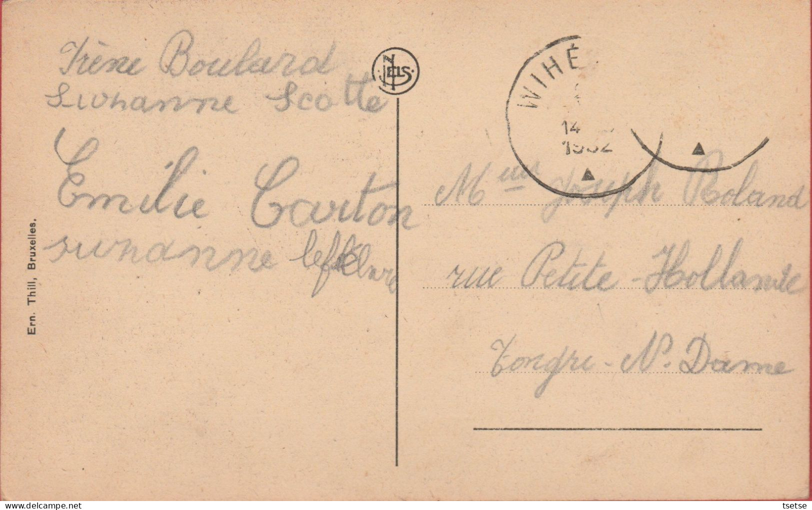 Wihéries , Le 31 Mai 1925 - Monument érigé ... - 2 ( Voir Verso ) - Dour