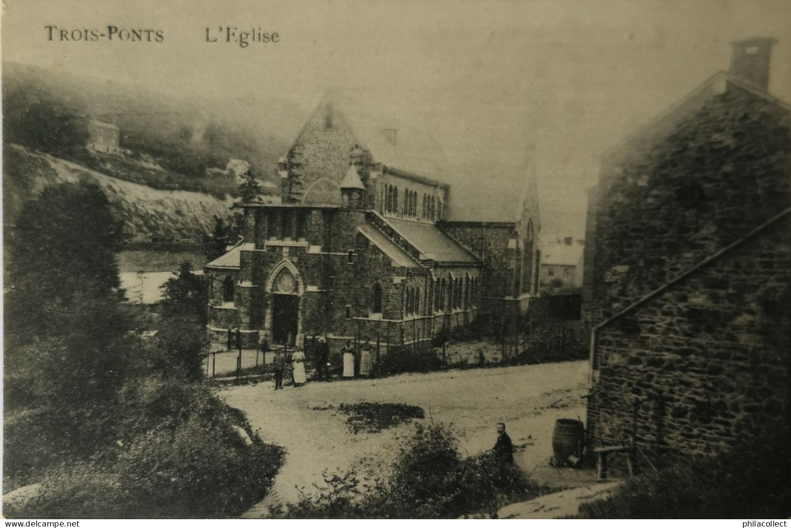 Trois Ponts // L'Eglise 1920 - Trois-Ponts