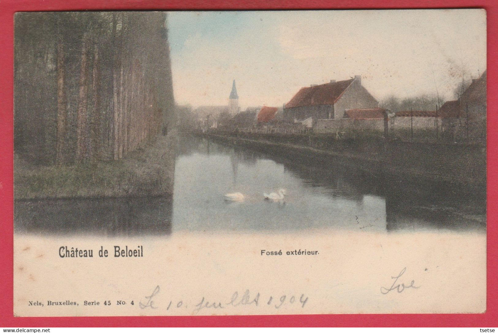 Beloeil - Château - Fossé Extérieur -1904 ( Voir Verso ) - Beloeil