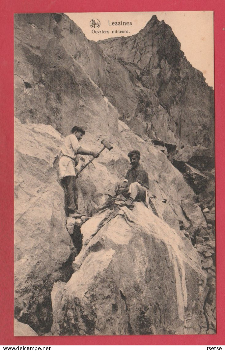 Lessines - Carrière - Ouvriers Mineurs ( Voir Verso ) - Lessen