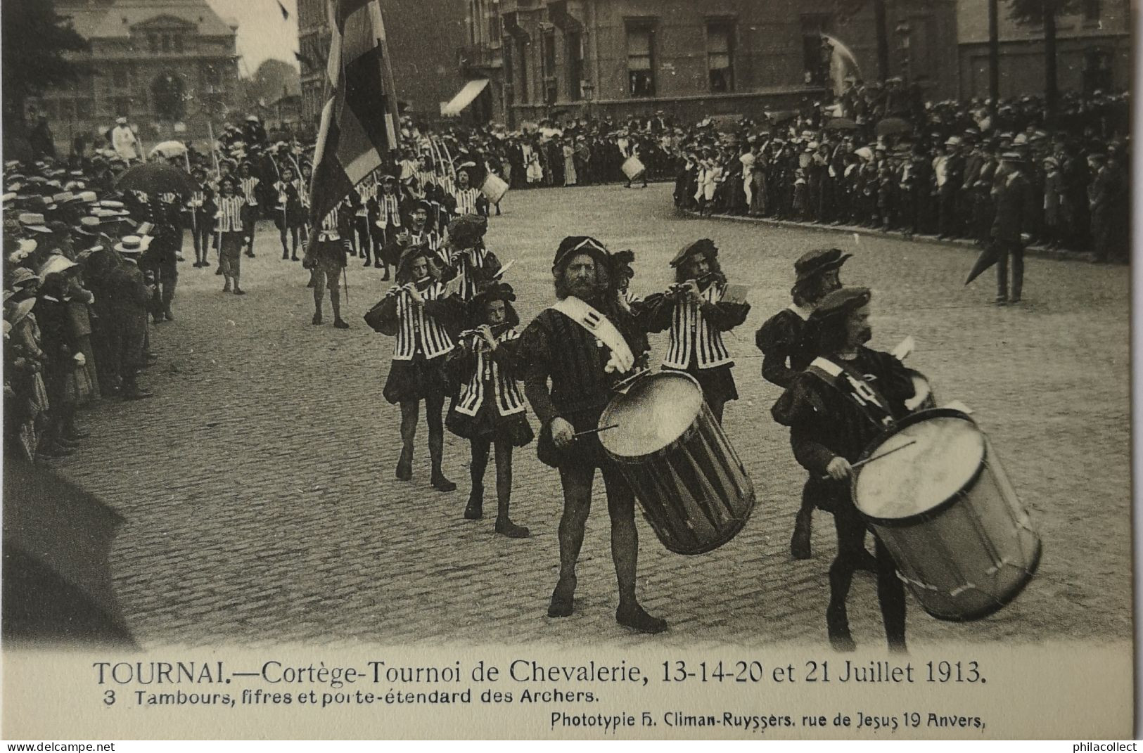 Tournai // Cortege - Tournoi De Chevalerie Juillet 1913 No. 3.  19?? - Tournai