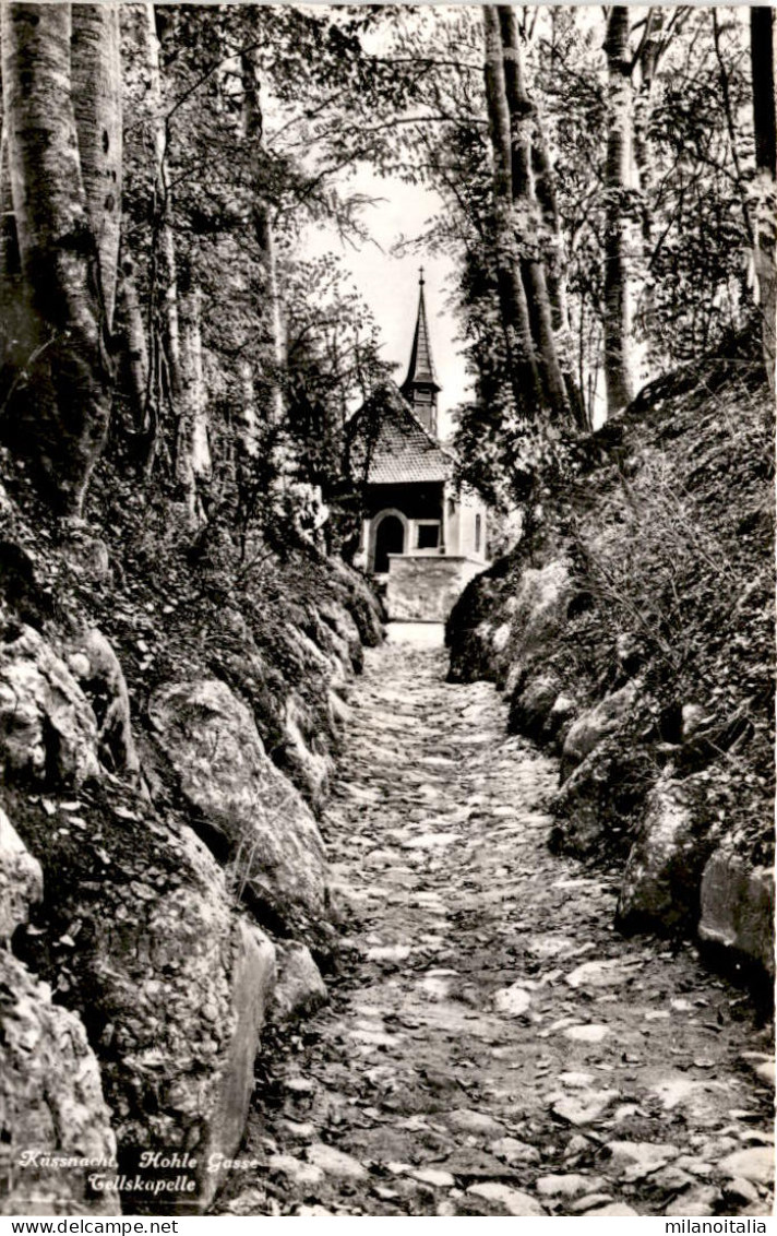 Küssnacht - Hohle Gasse - Tellskapelle (3594) * 21. 7. 1959 - Küssnacht