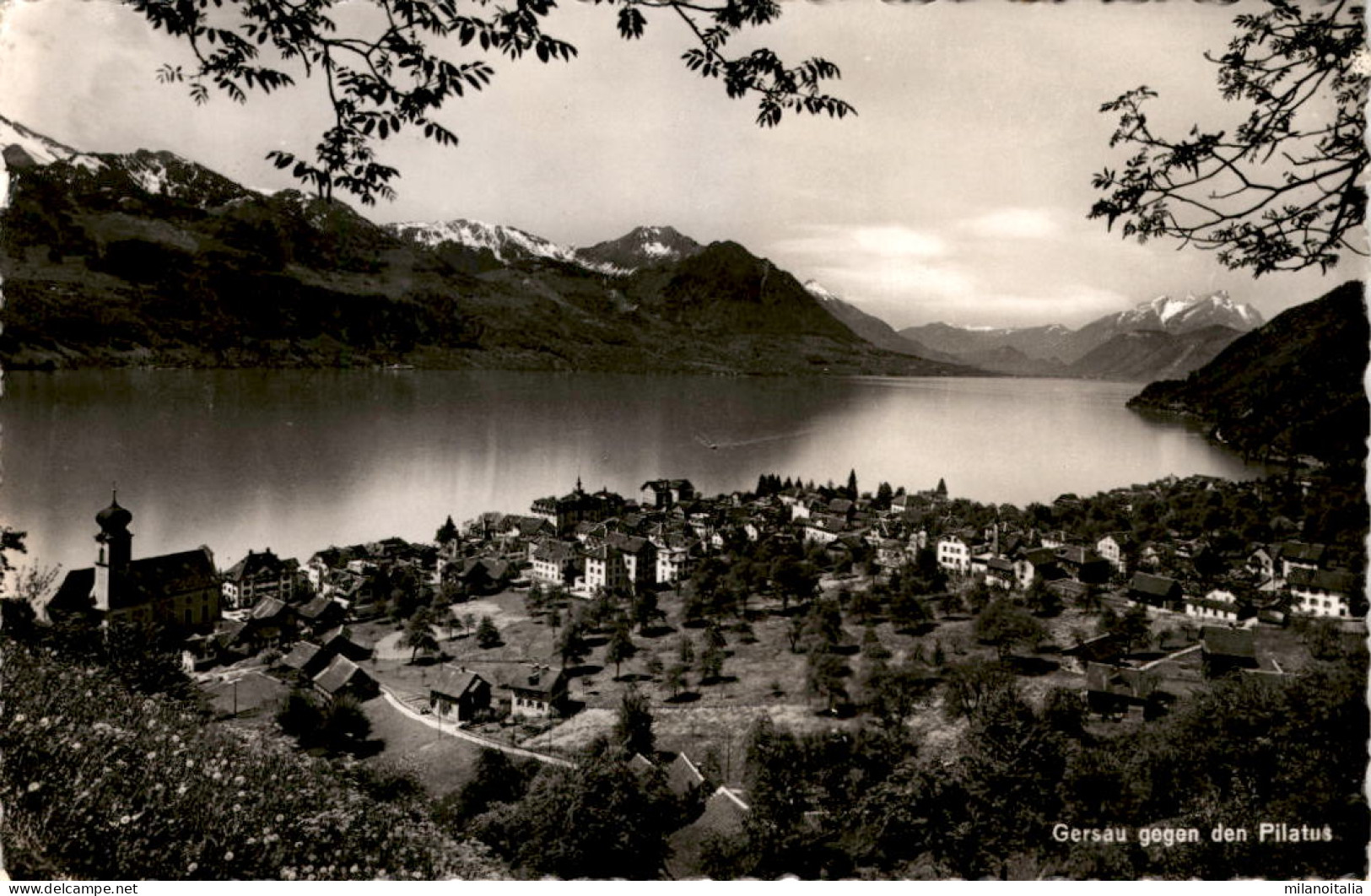 Gersau Gegen Den Pilatus (8234) * 21. 8. 1939 - Gersau