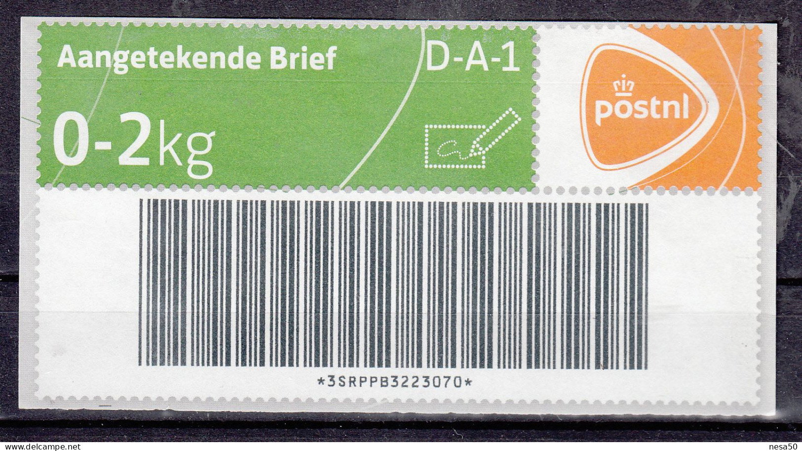 Nederland 2023 Aangetekende Brief PostNL 0-2 Kg. - Gebraucht