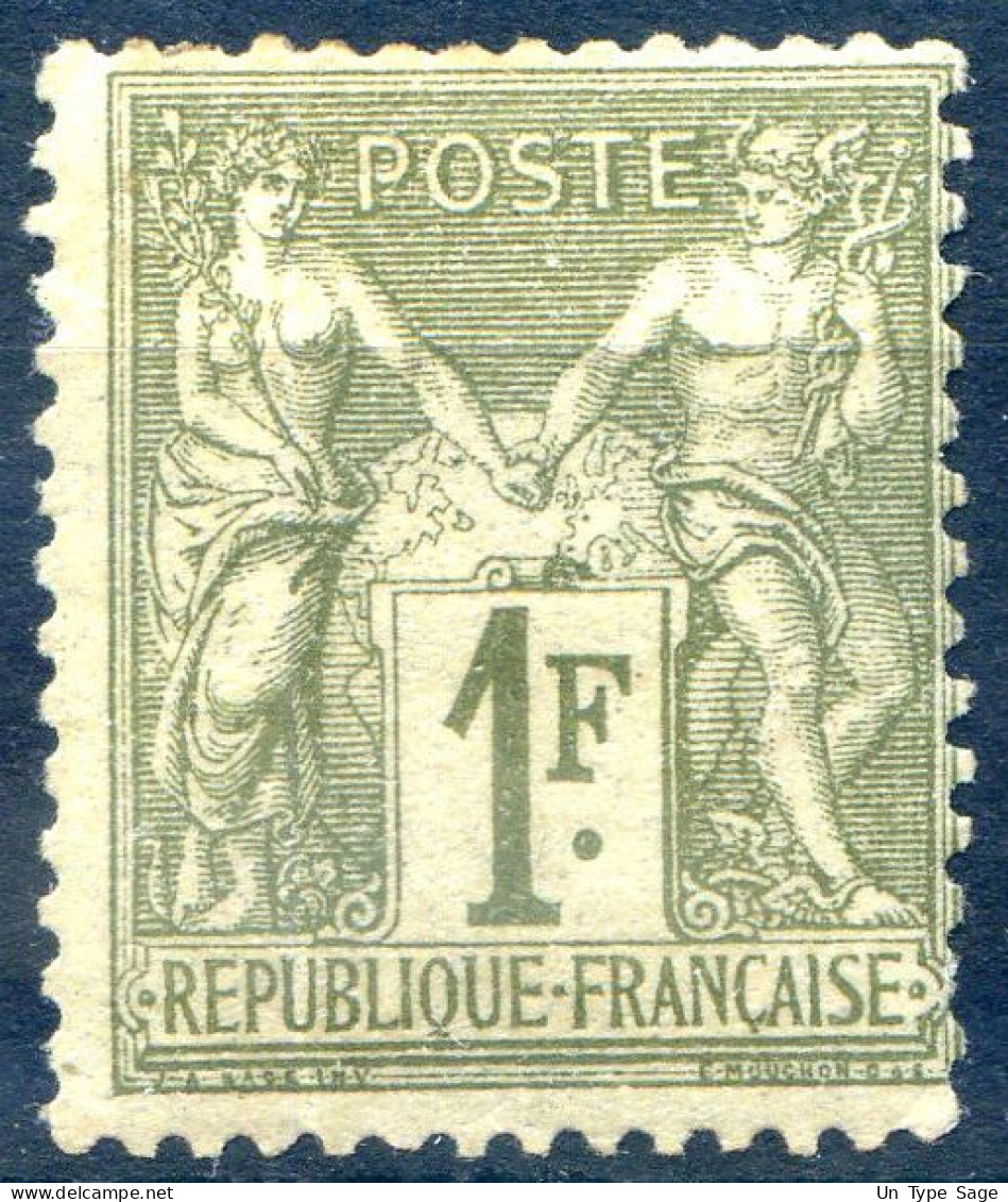 France N°72 Neuf* (MH) - Cote 1400€ - Voir 2 Scans - (F175) - 1876-1878 Sage (Tipo I)