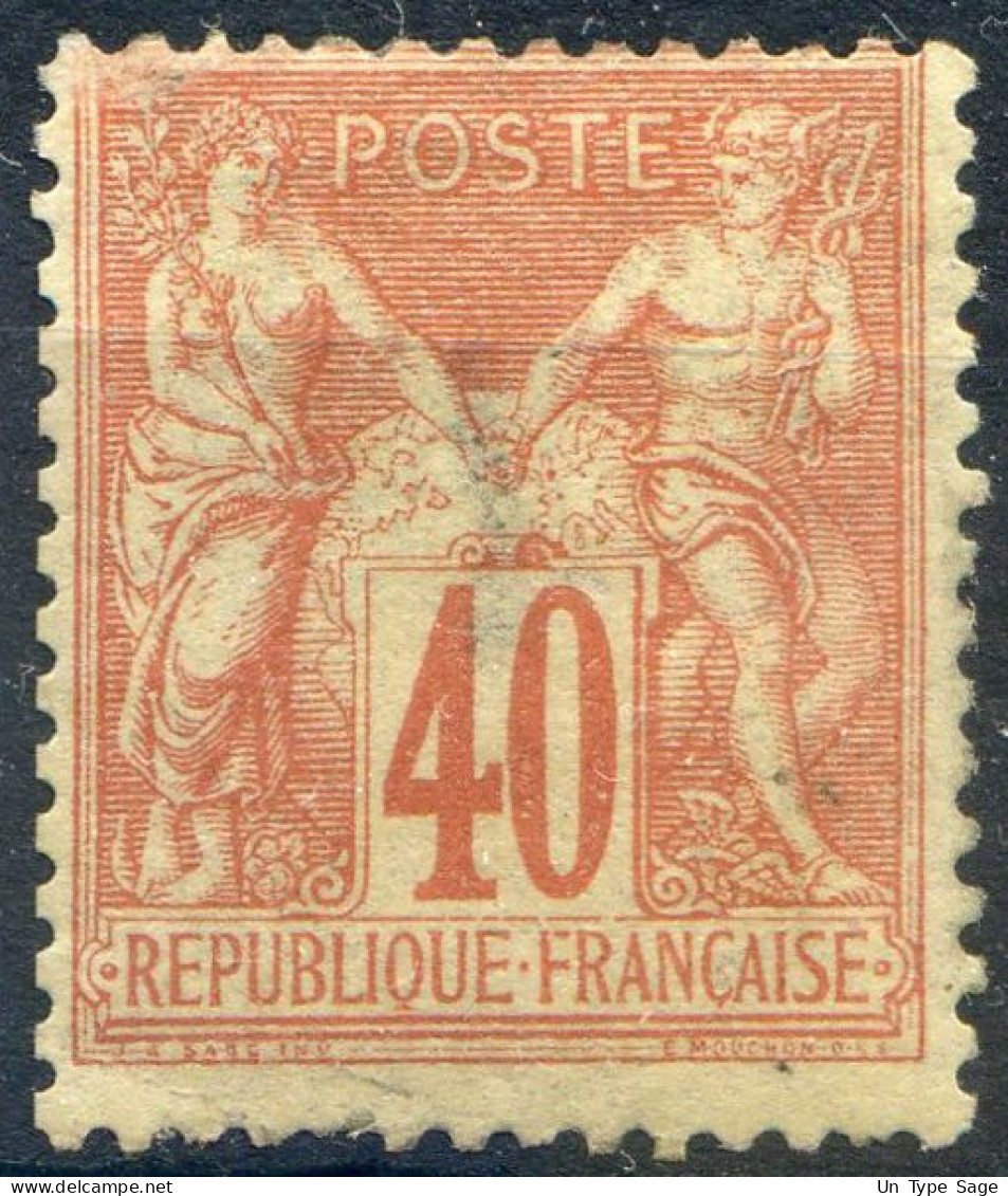 France N°70 Neuf* (MH) - Aminci - Cote 900€ - Voir 2 Scans - (F179) - 1876-1878 Sage (Type I)
