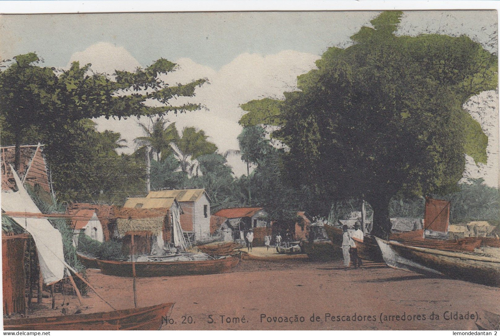 Sao Tome Et Principe - Povoação De Pescadores (arredores De Cidade) - São Tomé Und Príncipe
