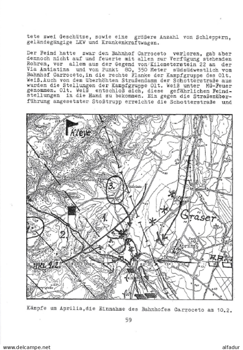 WW2 WEHRMACHT 4^FALLSCHIRMJAEGER DIVISION AUFSTELLUNG KAMPF AM ITALIEN KAPITULATION PDF - Other & Unclassified
