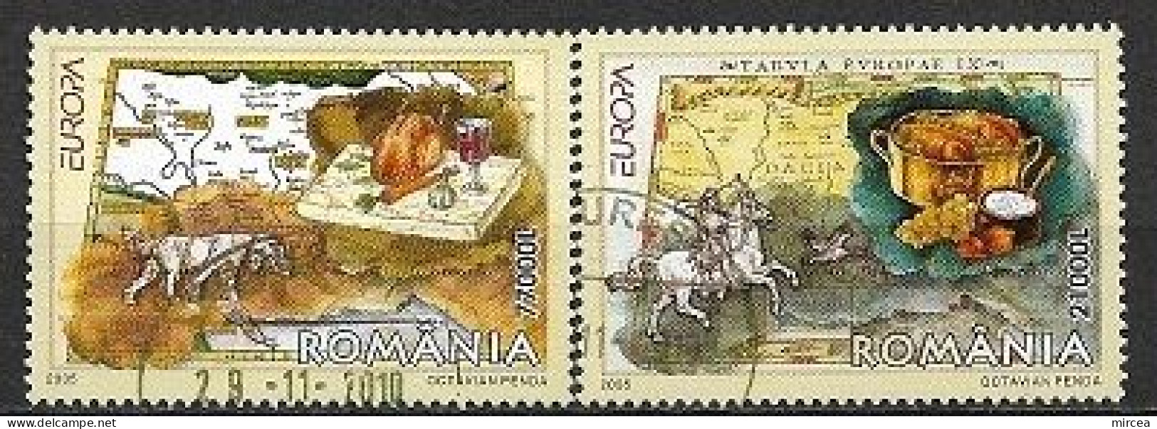 C3971 - Roumanie 2005 - Europa 2v.obliteres - Used Stamps