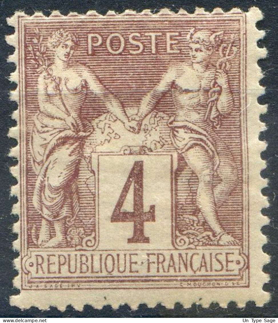 France N°88 Neuf* (MH) - Voir 2 Scans - (F155) - 1876-1898 Sage (Type II)