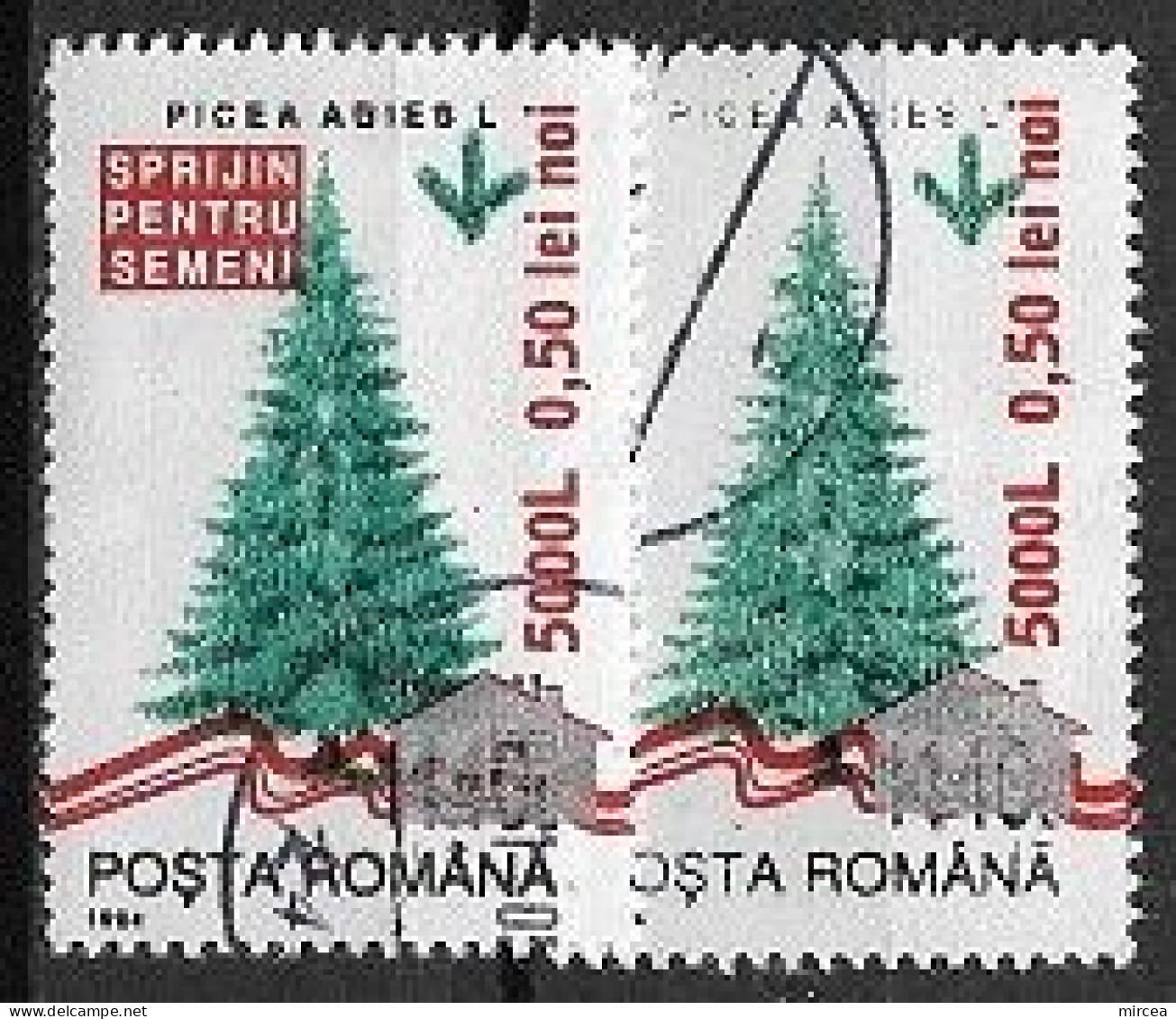 C3972 - Roumanie 2005 - 2v.obliteres - Gebraucht
