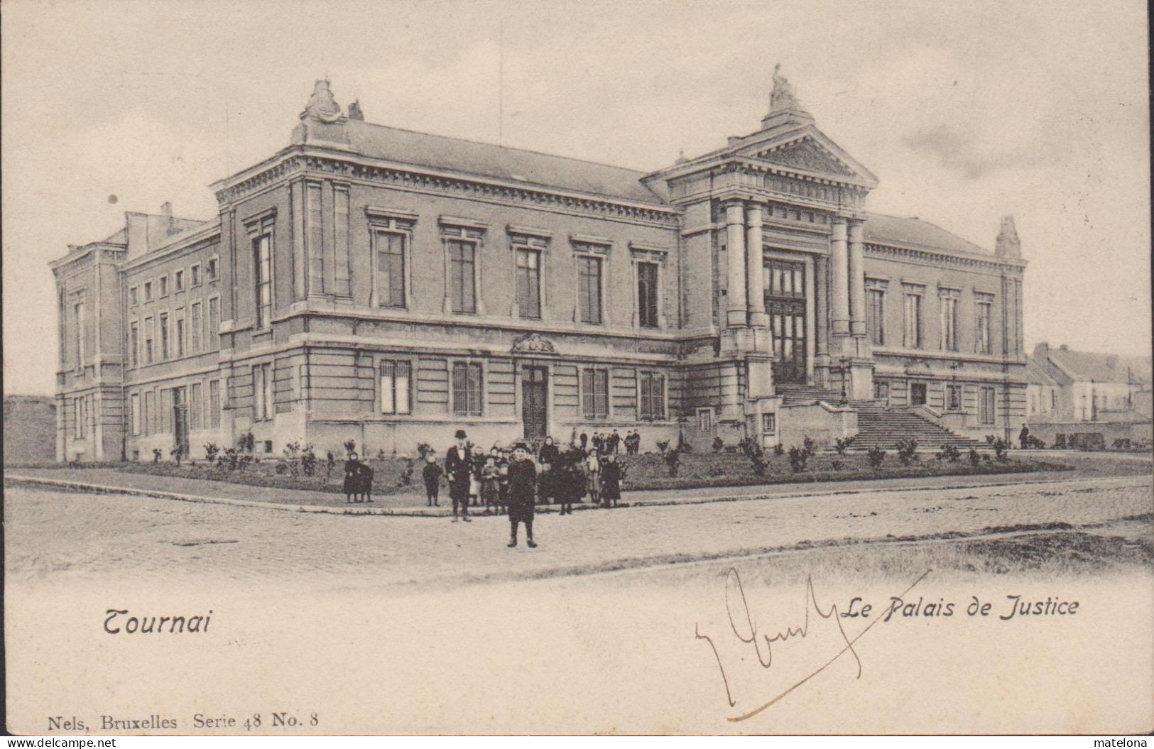 BELGIQUE HAINAUT TOURNAI LE PALAIS DE JUSTICE  PRECURSEUR - Doornik