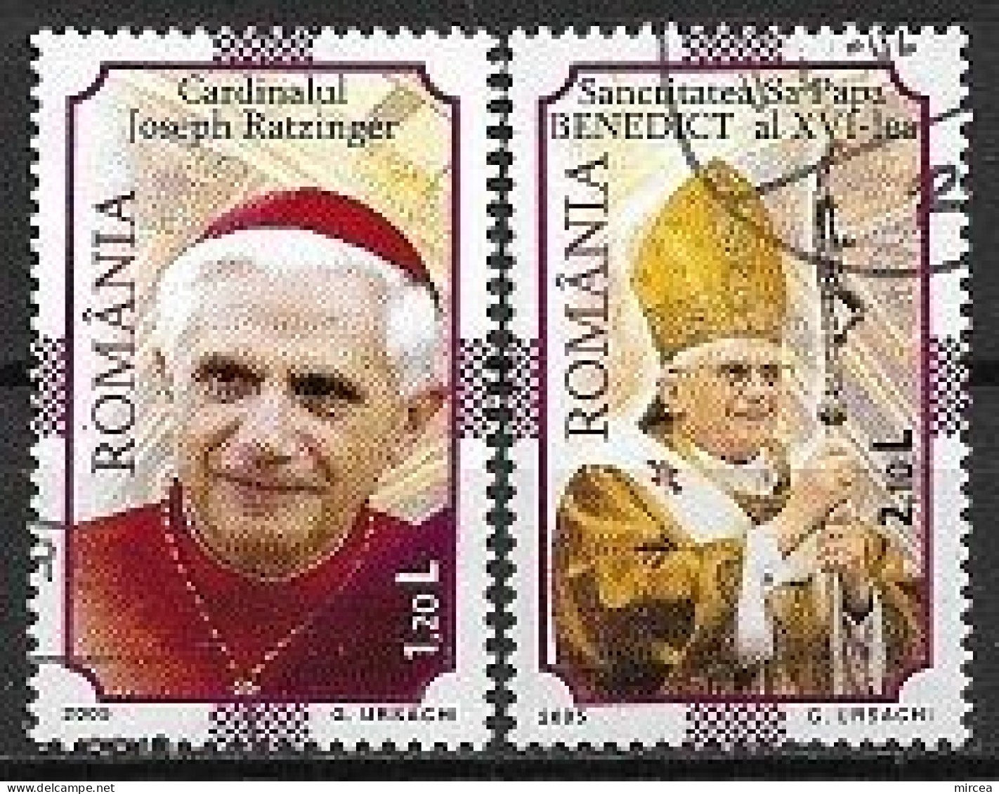 C3974 - Roumanie 2005 - 2v.obliteres - Used Stamps