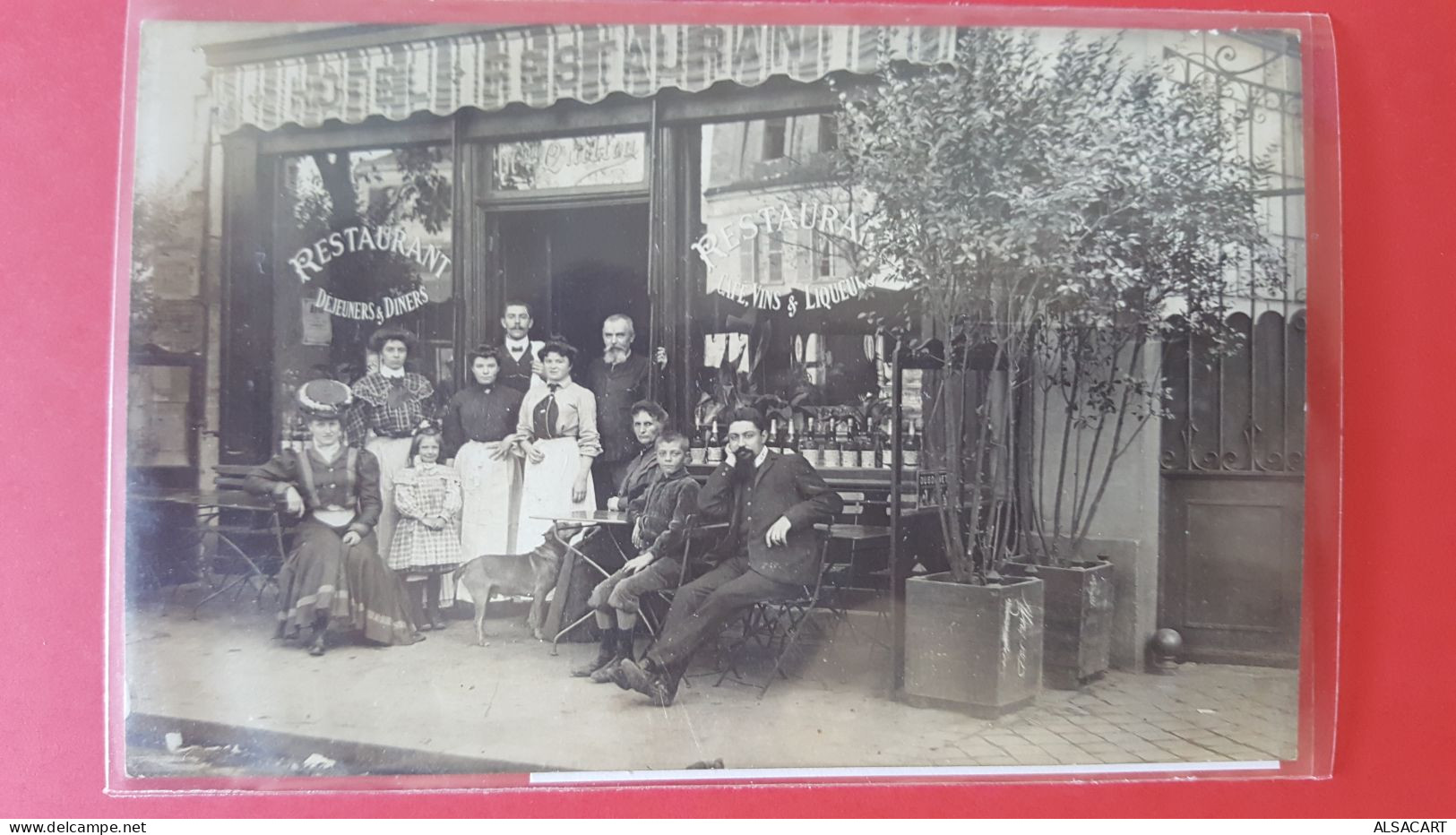 Carte Photo Restaurant Quillou  , Isere ? - Ristoranti