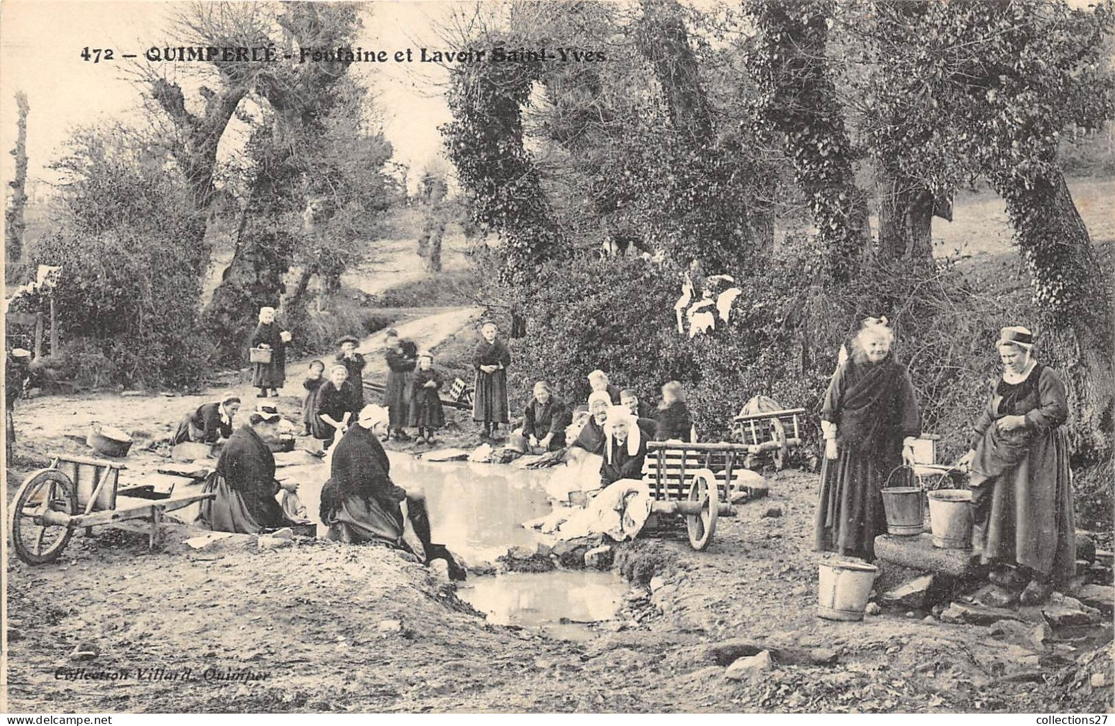 29-QUIMPERLE- FONTAINE ET LAVOIR SAINT-YVES - Quimperlé