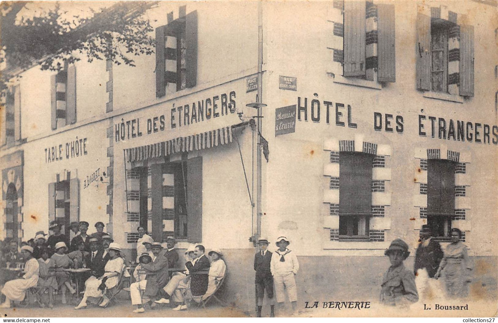 44-LA-BERNERIE-EN-RETZ- HÔTEL DES ETRANGERS - La Bernerie-en-Retz