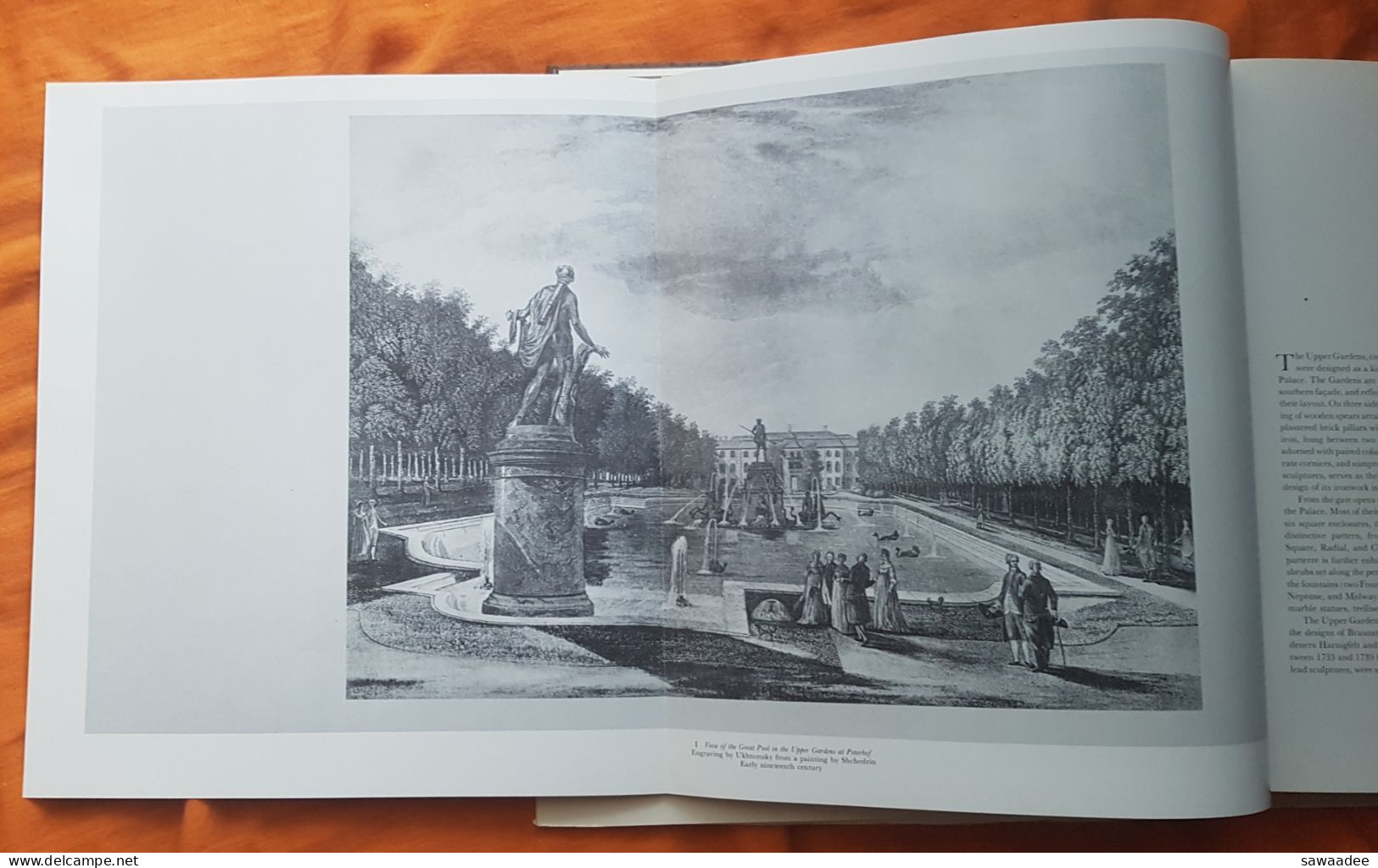 LIVRE D'ART - PETRODVORETS - RUSSIE - PALACES AND PAVILIONS GARDENS AND PARKS FOUNTAINS AND CASCADES SCULTURES - 1978