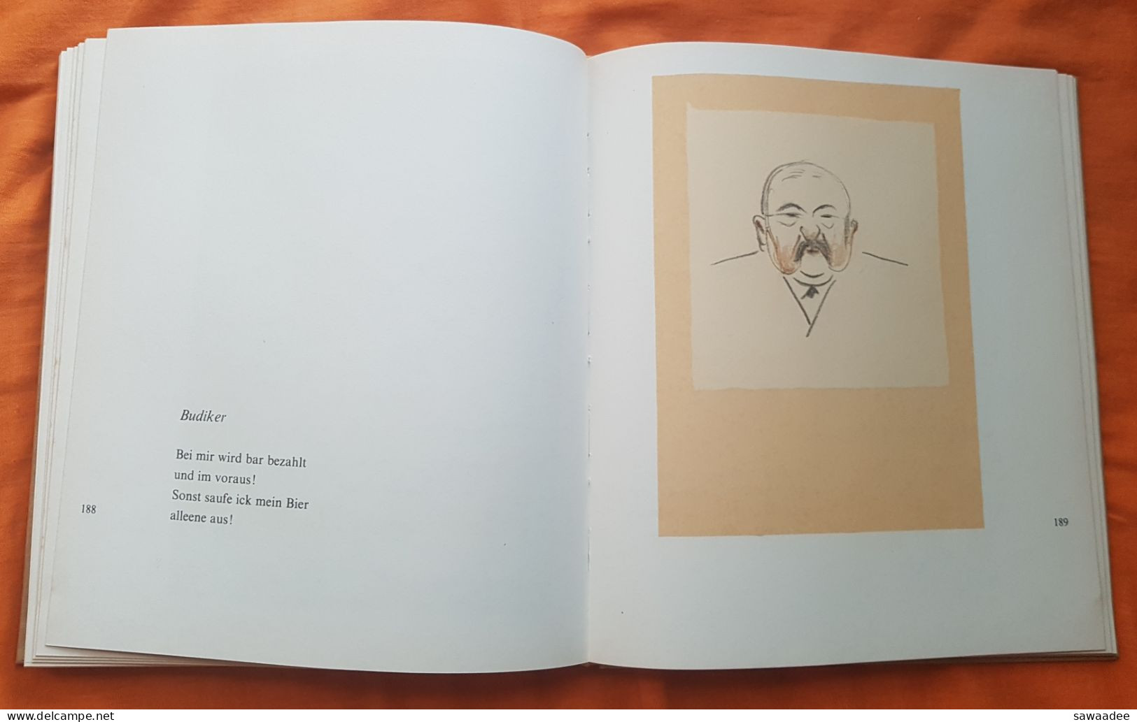 LIVRE D'ART - PEINTRE - HEINRICH ZILLE - BERLIN AUS MEINER BILDERMAPPE - BIOGRAPHIE - 1972 - DESSINS ET PEINTURES - Pittura & Scultura