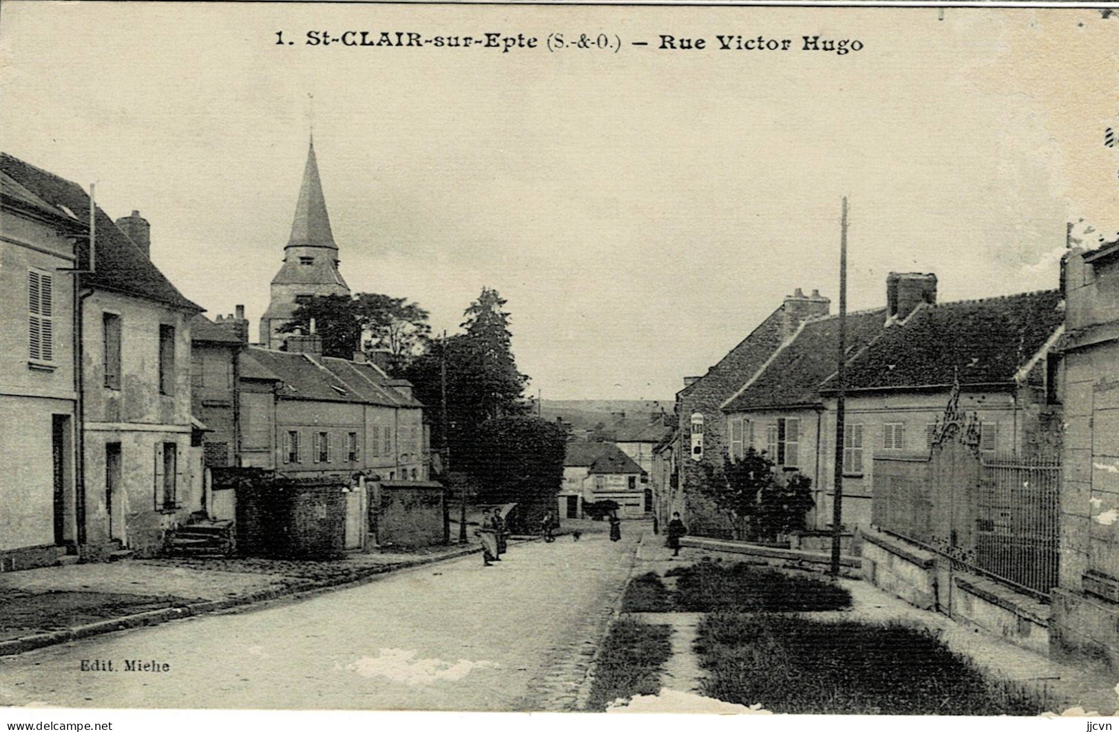 95 - Val D' Oise - Saint Clair Sur Epte - Rue Victor Hugo - Saint-Clair-sur-Epte