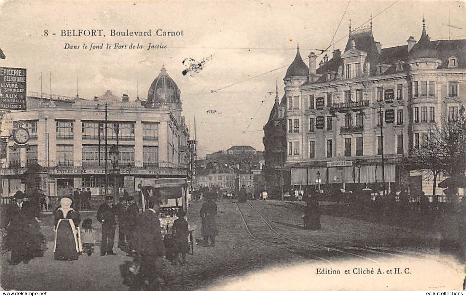 Belfort         90        Boulevard Carnot -Automobile    (voir Scan) - Belfort - Città