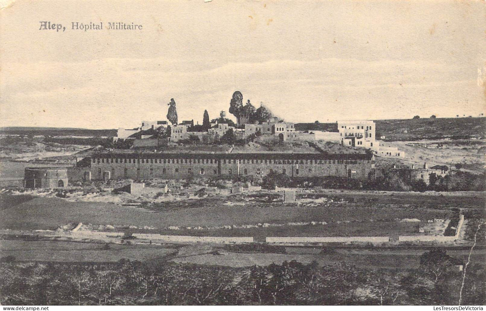 SYRIE - Alep - Hôpital Militaire - Carte Postale Ancienne - Syrië