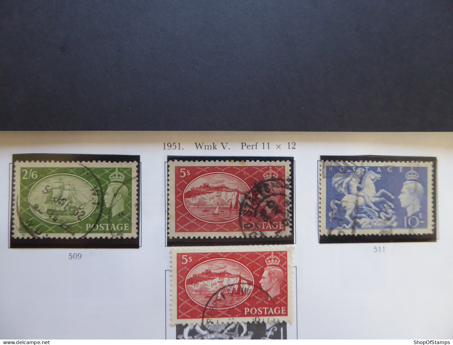 GREAT BRITAIN SG 509-511  Fine Used Stamps ONLY - Altri & Non Classificati