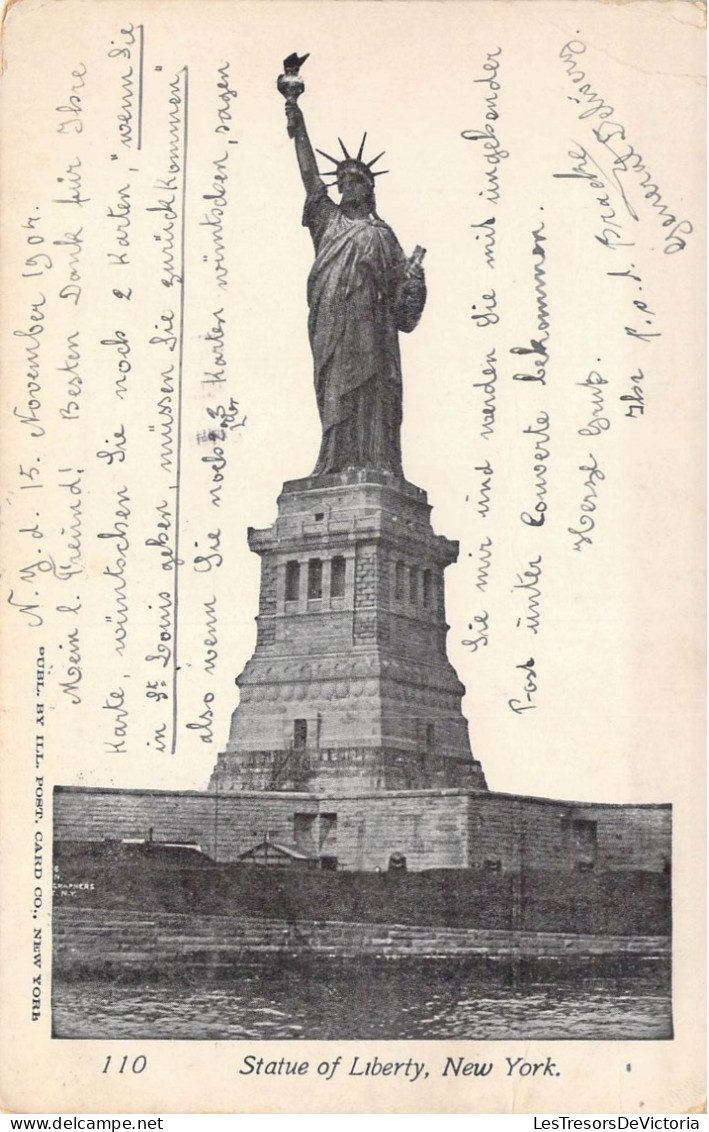 ETATS-UNIS - New York City - Statue Of Liberty - Carte Postale Ancienne - Estatua De La Libertad