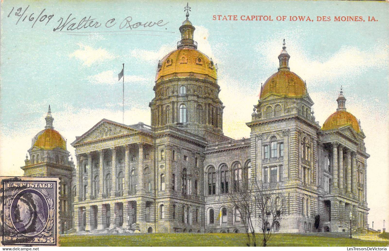 ETATS-UNIS - Iowa - State Capitol Of Iowa, Des Moines - Carte Postale Ancienne - Des Moines