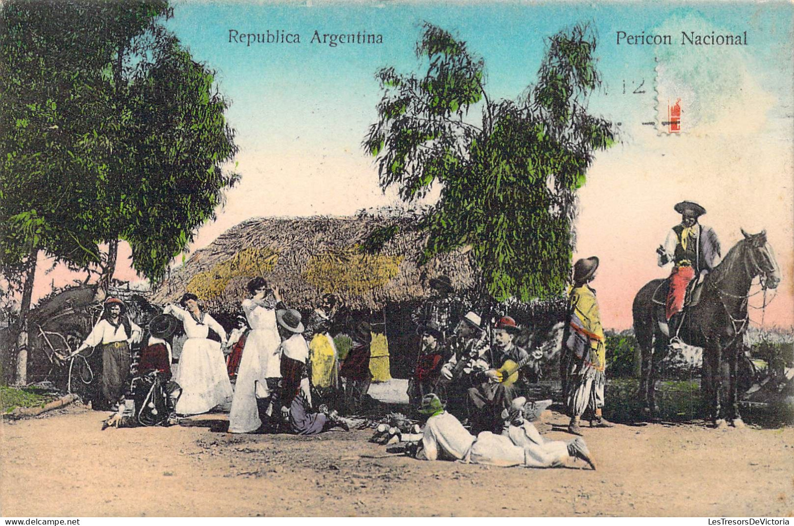 ARGENTINE - Republica Argentina - Pericon Nacional - Carte Postale Ancienne - Argentina