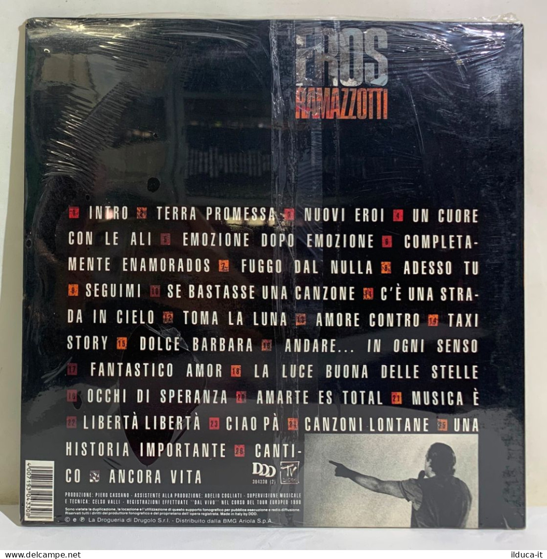 I115684 Doppio LP 33 Giri - Eros Ramazzotti - Eros In Concert - 1991 SIGILLATO - Other - Italian Music