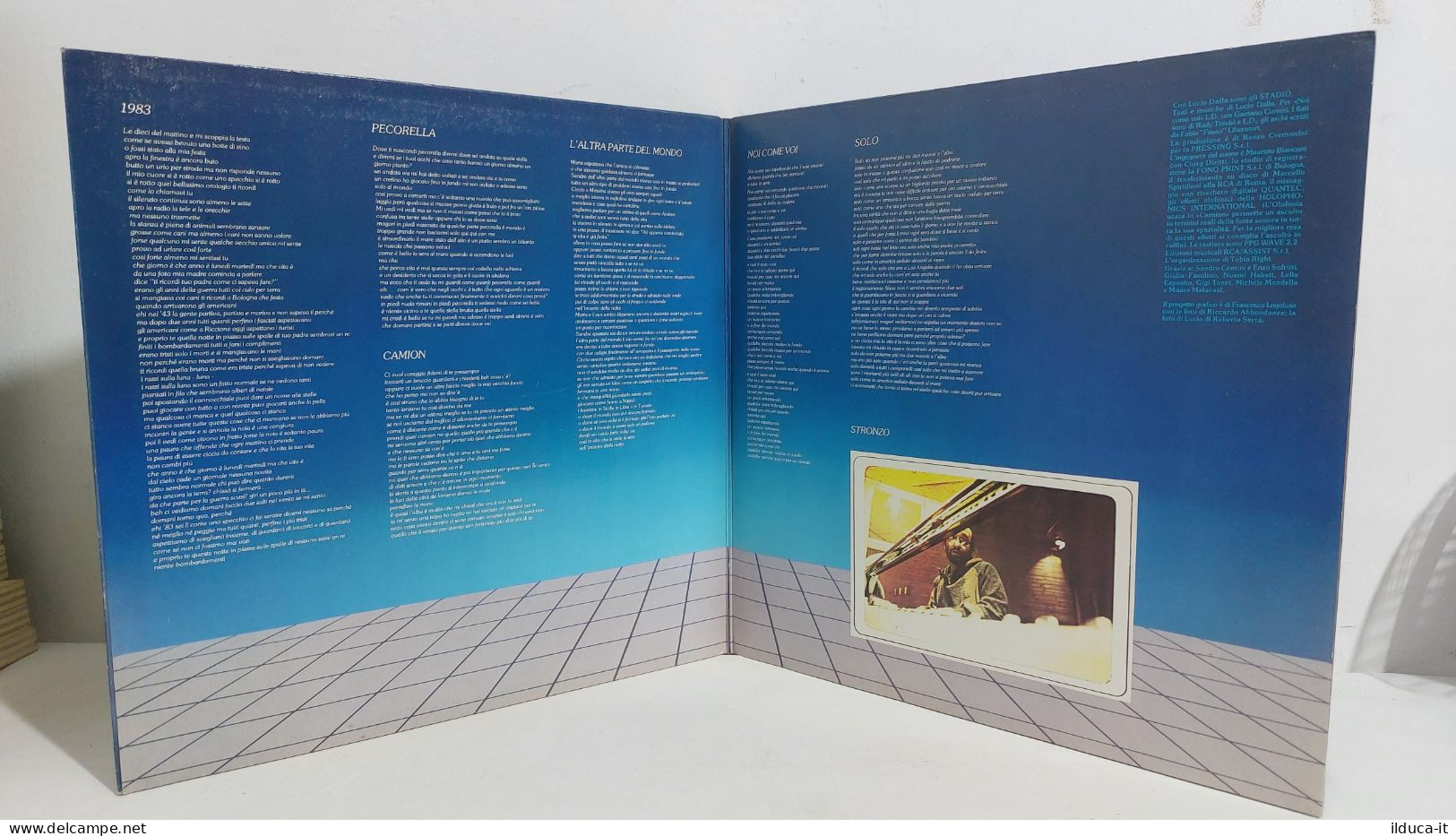 I115689 LP 33 Giri Gatefold - Lucio Dalla - 1983 - RCA SIGILLATO Originale - Otros - Canción Italiana
