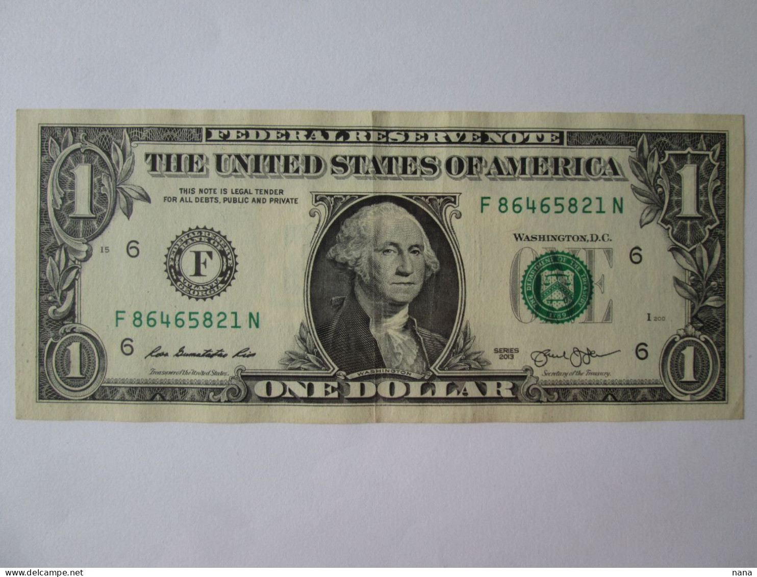 USA 1 Dollar 2013 Banknote See Pictures - Devise Nationale