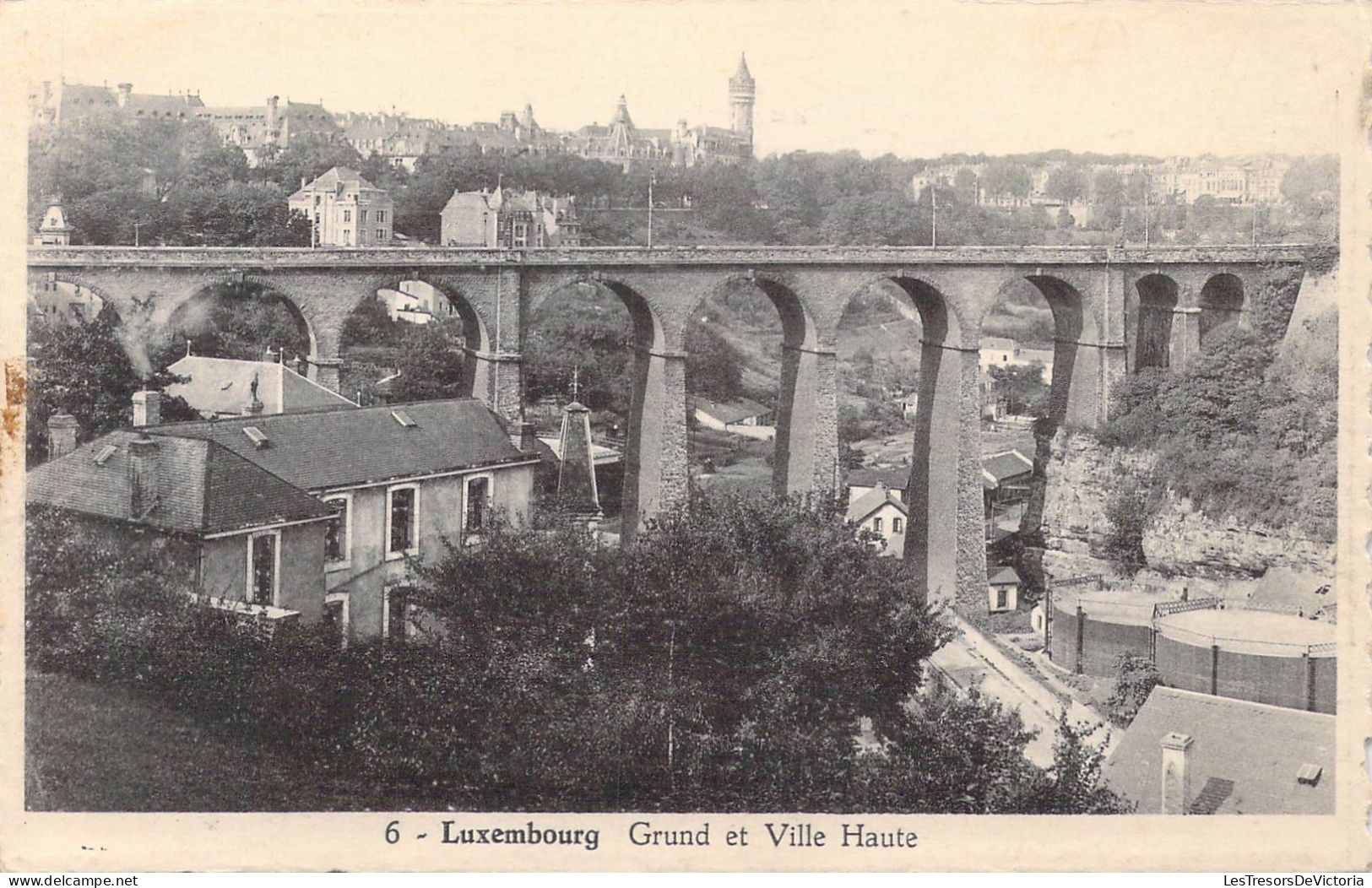 LUXEMBOURG - Grund Et Ville Haute - Carte Postale Ancienne - Luxemburg - Town