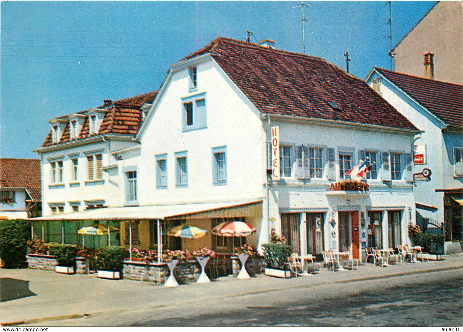 Dép 68 - St - Saint Louis - Hotel Restaurant Au Lion D'Or - Semi Moderne Grand Format - Bon état - Saint Louis