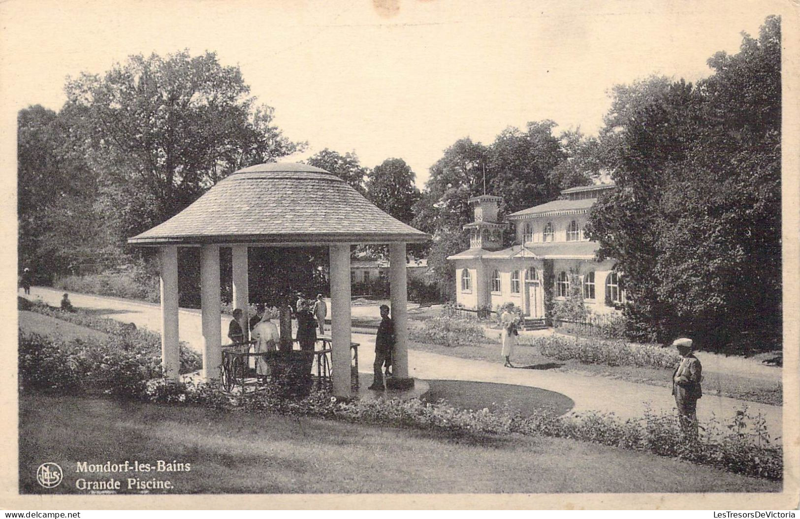 LUXEMBOURG - Mondorf-les-Bains - Grande Piscine - Carte Postale Ancienne - Mondorf-les-Bains