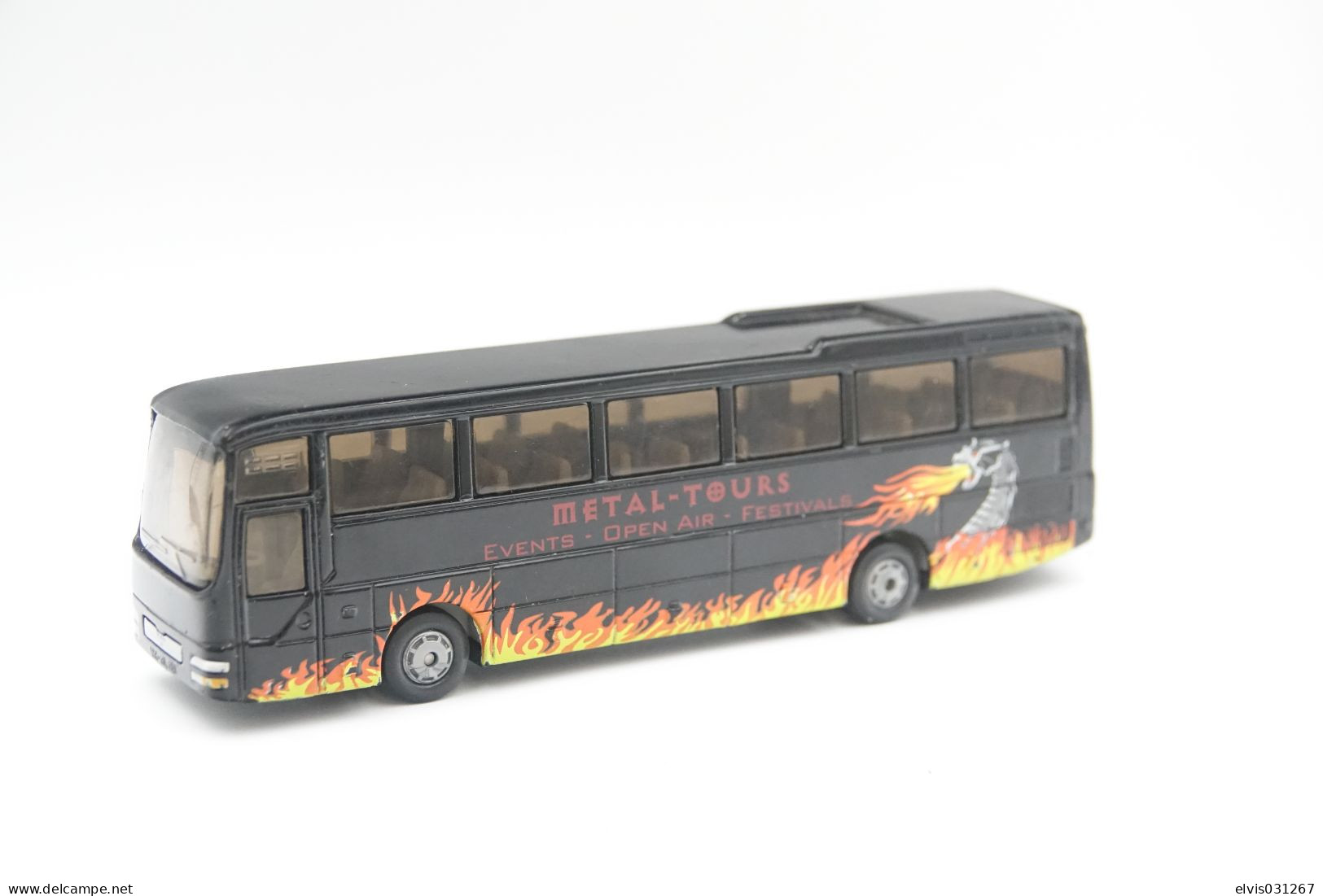 SIKU, MAN Reisebus Metal-Tours Bus , 1624 (like Matchbox / Lesney ) - Matchbox