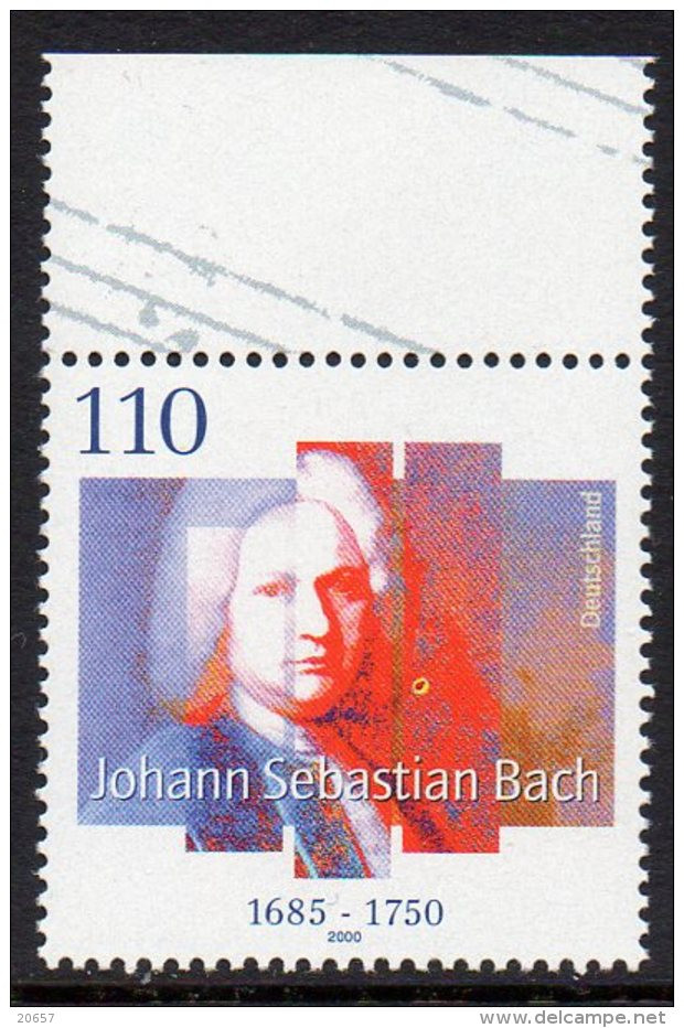 Allemagne Deutschland 1958 Jean Sébastien Bach - Musique