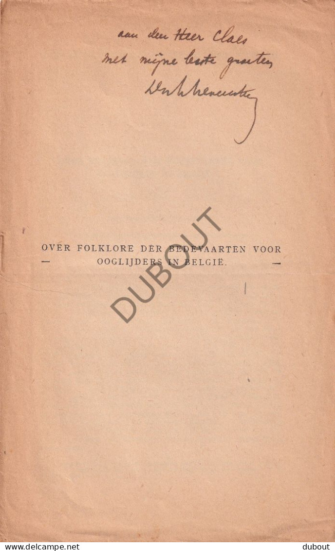 Bedevaart Ooglijders - 1921 - Folklore (V2492) - Antiguos