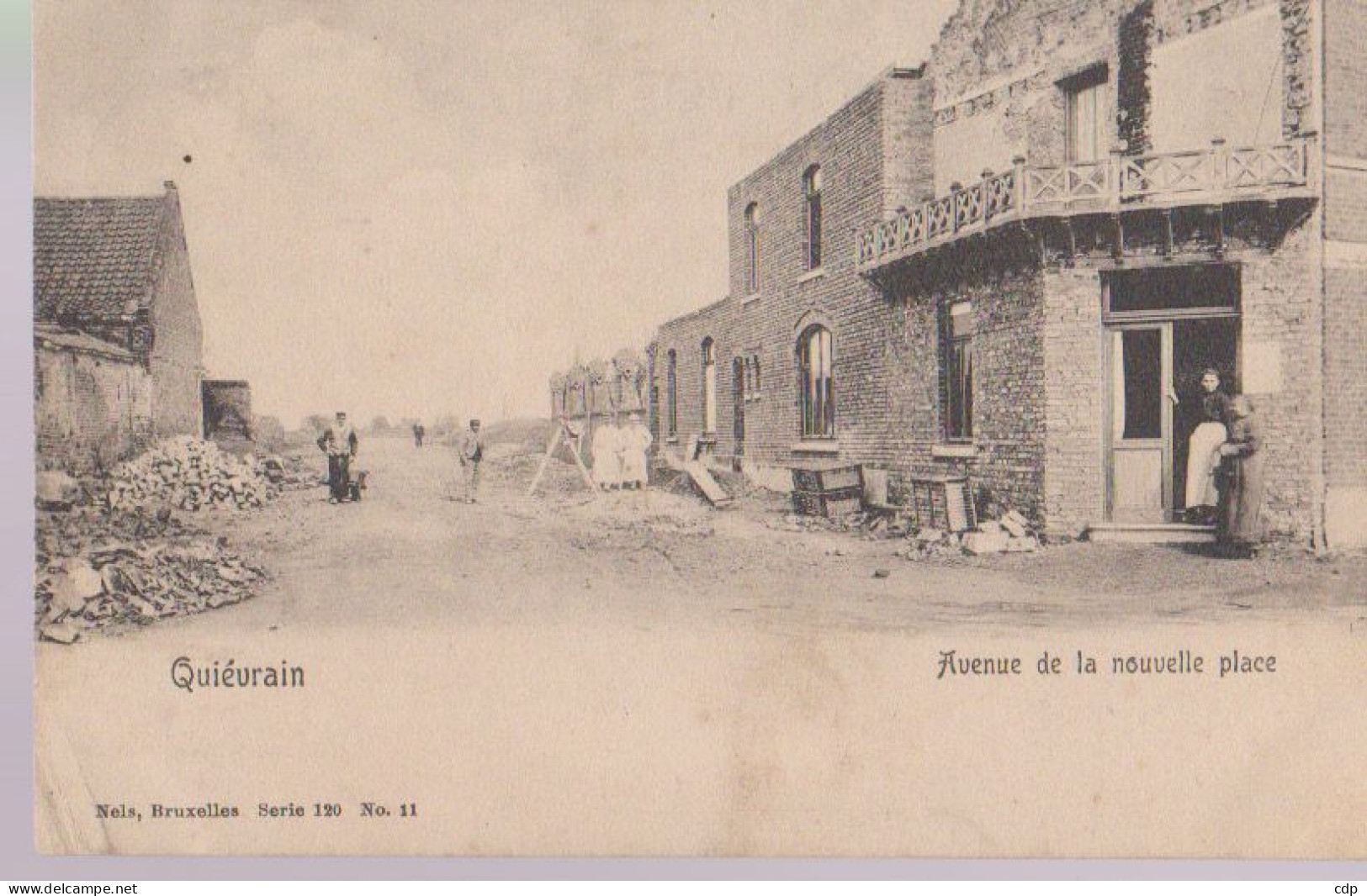Cpa Quiévrain  1907 - Quievrain