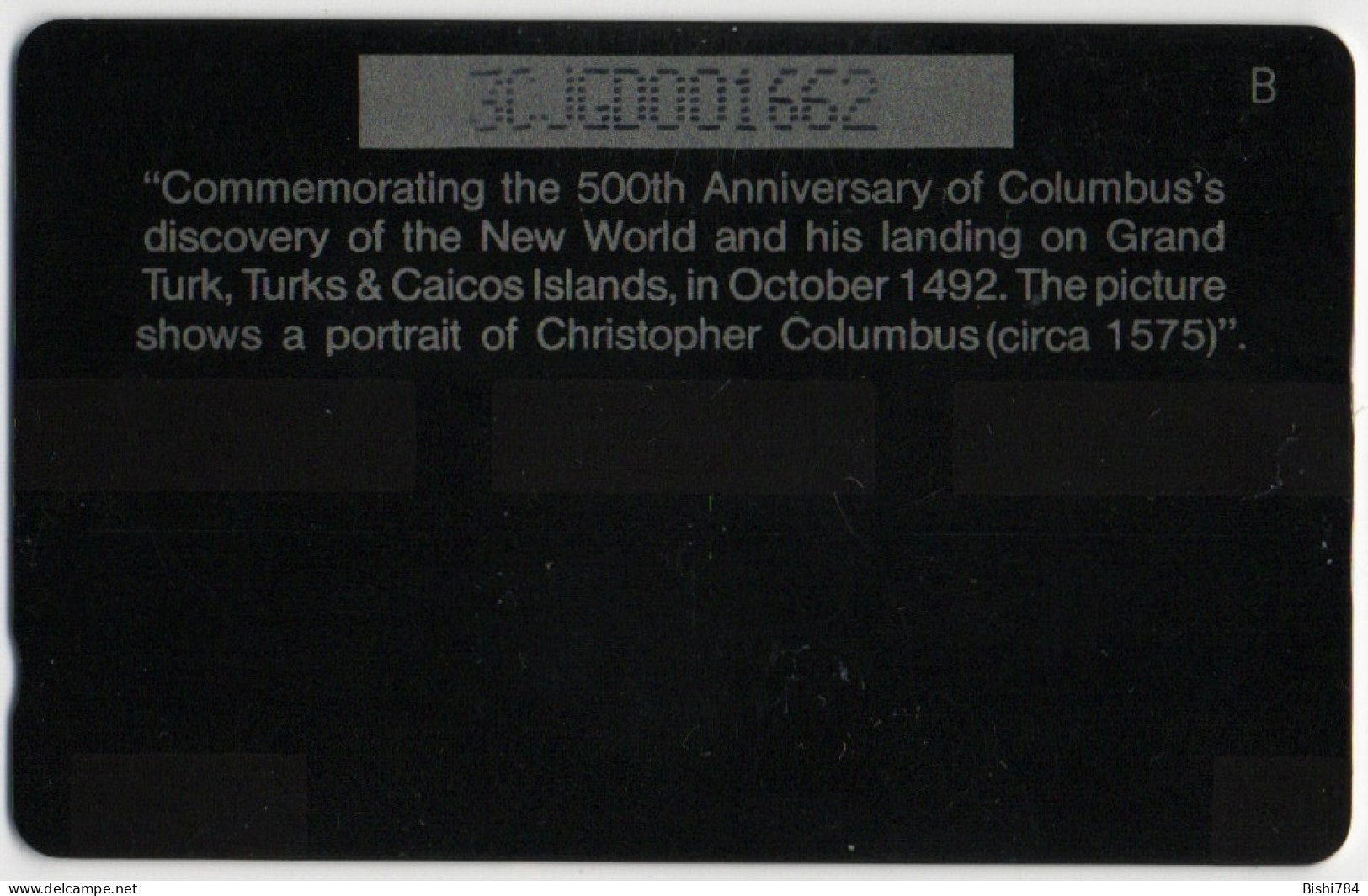 Turks & Caicos - Older Columbus - 3CJGD - Turcas Y Caicos (Islas)