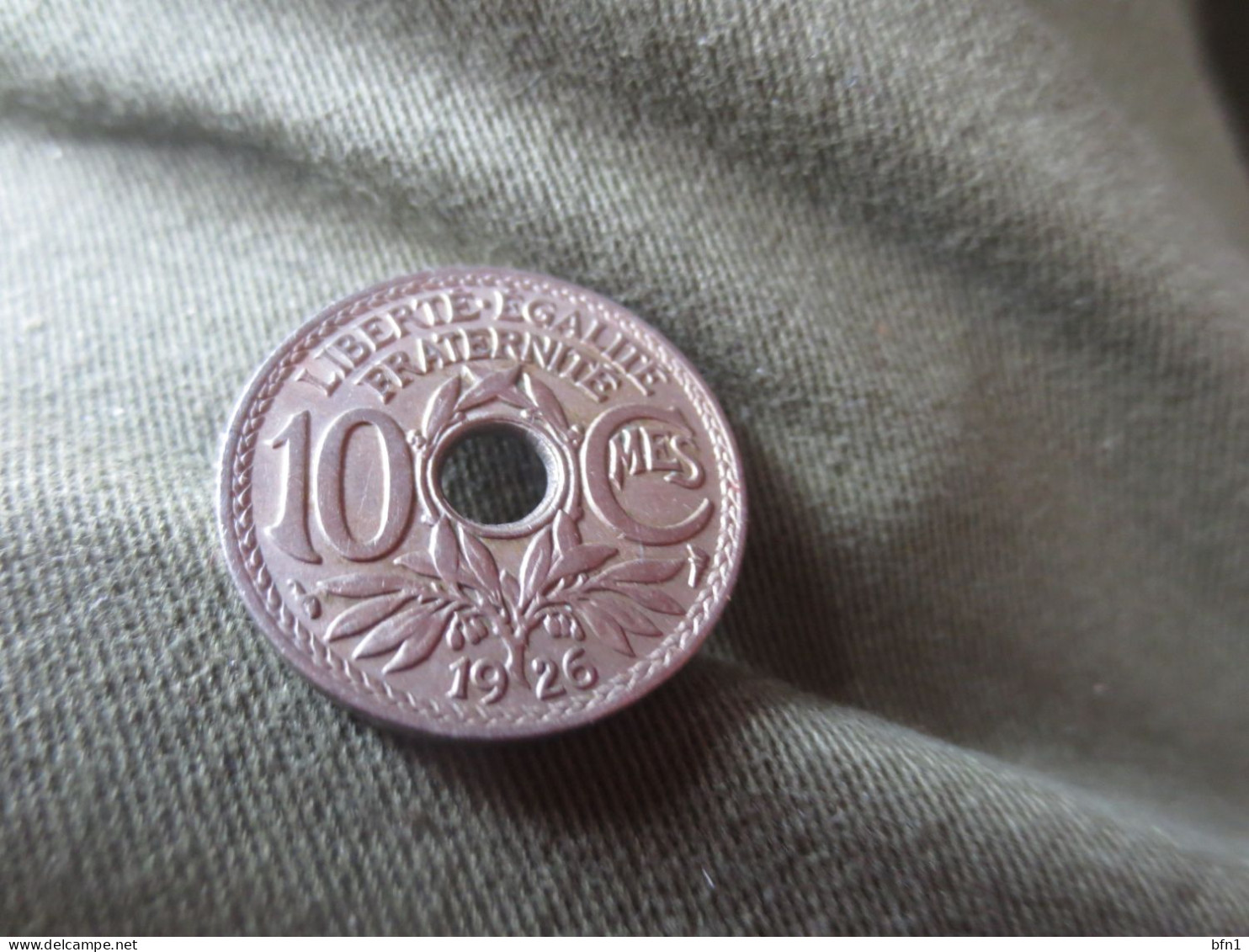 FRANCE 10 CENTIMES 1926 SUP+ - 10 Centimes