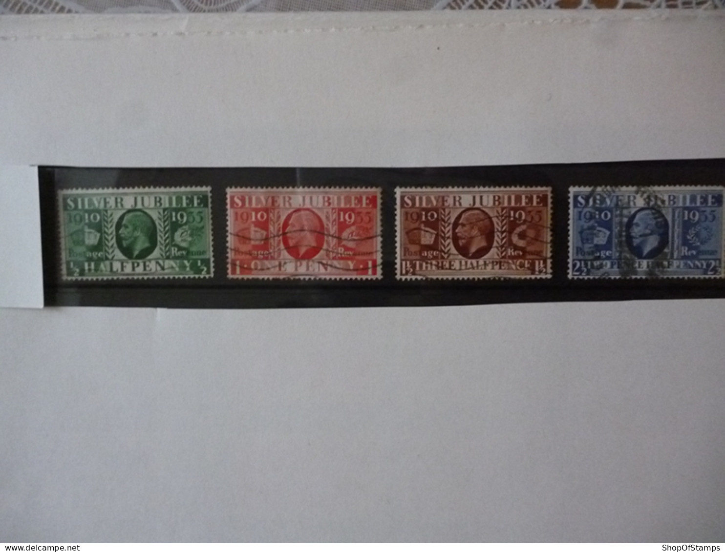 GREAT BRITAIN SG 453-56 (1935) USED SET - ....-1951 Pre Elizabeth II