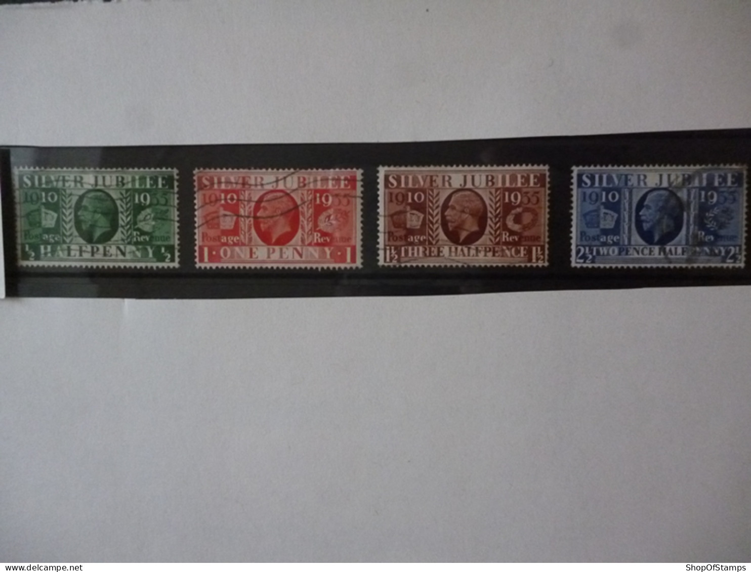 GREAT BRITAIN SG 453-56 (1935) USED SET - ....-1951 Vor Elizabeth II.